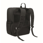 Sac à dos de voyage en nylon déperlant avec plusieurs poches 20 L couleur noir deuxième vue