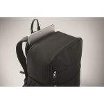 Sac à dos de voyage en nylon déperlant avec plusieurs poches 20 L couleur noir troisième vue photographique