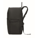 Sac à dos de voyage en nylon déperlant avec plusieurs poches 20 L couleur noir