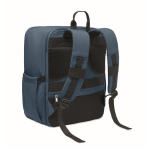 Sac à dos de voyage en nylon déperlant avec plusieurs poches 20 L couleur bleu deuxième vue