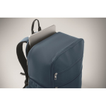 Sac à dos de voyage en nylon déperlant avec plusieurs poches 20 L couleur bleu troisième vue photographique
