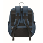 Sac à dos de voyage en nylon déperlant avec plusieurs poches 20 L couleur bleu neuvième vue