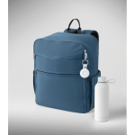 Sac à dos de voyage en nylon déperlant avec plusieurs poches 20 L couleur bleu vue photographique