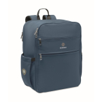 Sac à dos de voyage en nylon déperlant avec plusieurs poches 20 L couleur bleu vue principale
