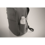 Sac à dos de voyage en nylon déperlant avec plusieurs poches 20 L couleur gris foncé quatrième vue photographique