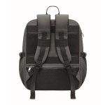 Sac à dos de voyage en nylon déperlant avec plusieurs poches 20 L couleur gris foncé neuvième vue