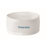 Bandeau ajustable pour les cheveux, destiné aux soins du visage couleur blanc deuxième vue principale