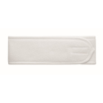 Bandeau ajustable pour les cheveux, destiné aux soins du visage couleur blanc huitième vue