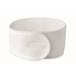 Bandeau ajustable pour les cheveux, destiné aux soins du visage couleur blanc dixième vue