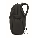 Sac à dos en nylon déperlant compatible avec ordinateur portable 16” couleur noir dixième vue