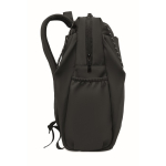 Sac à dos en nylon déperlant compatible avec ordinateur portable 16” couleur noir