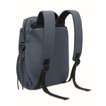 Sac à dos en nylon déperlant compatible avec ordinateur portable 16” couleur noir mat deuxième vue