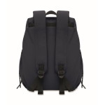 Sac à dos en nylon déperlant compatible avec ordinateur portable 16” couleur bleu marine neuvième vue