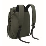 Sac à dos en nylon déperlant compatible avec ordinateur portable 16” couleur vert foncé deuxième vue