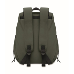 Sac à dos en nylon déperlant compatible avec ordinateur portable 16” couleur vert foncé neuvième vue