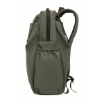 Sac à dos en nylon déperlant compatible avec ordinateur portable 16” couleur vert foncé dixième vue