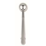 Cuillère doseuse en acier inoxydable avec clip de fermeture 15 ml couleur argenté neuvième vue