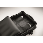 Sac à dos extensible en RPET 600D avec sangle trolley 20 L couleur noir vue photographique