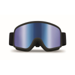 Masque de ski verres effet miroir, protection UV400 et anti-rayures couleur bleu deuxième vue