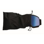 Masque de ski verres effet miroir, protection UV400 et anti-rayures couleur bleu quatrième vue