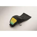 Masque de ski verres effet miroir, protection UV400 et anti-rayures couleur orange deuxième vue photographique