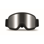 Masque de ski verres effet miroir, protection UV400 et anti-rayures couleur argenté brillant deuxième vue