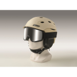 Masque de ski verres effet miroir, protection UV400 et anti-rayures couleur argenté brillant vue photographique