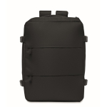 Sac à dos cabine extensible en RPET 600D avec plusieurs poches 20 L couleur noir deuxième vue