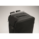 Sac à dos cabine extensible en RPET 600D avec plusieurs poches 20 L couleur noir cinquième vue photographique