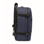 Sac à dos cabine extensible en RPET 600D avec plusieurs poches 20 L couleur bleu dixième vue