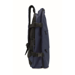 Sac à dos cabine extensible en RPET 600D avec plusieurs poches 20 L couleur bleu