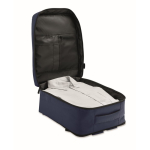 Sac à dos cabine extensible en RPET 600D avec plusieurs poches 20 L couleur bleu