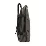 Sac à dos cabine extensible en RPET 600D avec plusieurs poches 20 L couleur gris foncé