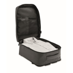 Sac à dos cabine extensible en RPET 600D avec plusieurs poches 20 L couleur gris foncé
