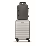Sac à dos cabine extensible en RPET 600D avec plusieurs poches 20 L couleur gris foncé
