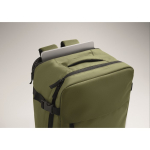 Sac à dos cabine extensible en RPET 600D avec plusieurs poches 20 L couleur vert militaire cinquième vue photographique