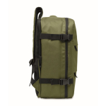 Sac à dos cabine extensible en RPET 600D avec plusieurs poches 20 L couleur vert militaire dixième vue