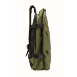 Sac à dos cabine extensible en RPET 600D avec plusieurs poches 20 L couleur vert militaire