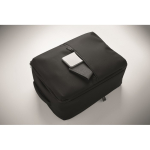 Sac à dos de voyage en RPET 600D avec sac sous vide et pompe 18 L couleur noir septième vue photographique