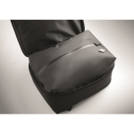 Sac à dos de voyage en RPET 600D avec sac sous vide et pompe 18 L couleur noir vue photographique