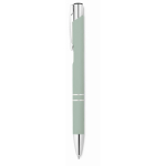 Set de carnet A5 en PU avec stylo bleu et pages lignées couleur vert menthe septième vue