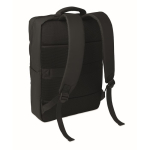 Sac à dos en RPET avec revêtement PU pour ordinateur jusqu’à 15'' couleur noir deuxième vue