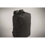 Sac à dos en RPET avec revêtement PU pour ordinateur jusqu’à 15'' couleur noir cinquième vue photographique