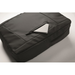 Sac à dos en RPET avec revêtement PU pour ordinateur jusqu’à 15'' couleur noir vue photographique