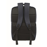Sac à dos en RPET avec revêtement PU pour ordinateur jusqu’à 15'' couleur bleu quatrième vue