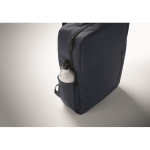 Sac à dos en RPET avec revêtement PU pour ordinateur jusqu’à 15'' couleur bleu vue thématique photographique