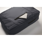 Sac à dos en RPET avec revêtement PU pour ordinateur jusqu’à 15'' couleur bleu vue photographique