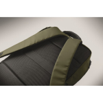 Sac à dos en RPET avec revêtement PU pour ordinateur jusqu’à 15'' couleur vert militaire septième vue photographique