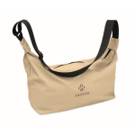 Sac bandoulière urbain en nylon déperlant avec sangle réglable couleur kaki vue principale