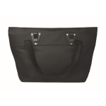 Sac en PU pour vélo avec fixation au porte-bagages 10 L couleur noir troisième vue